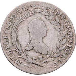 Marie Terezie, 1740 - 1780, 10 Krejcar 1765, Praha-Erdmann, N.33, MKČ.1961,