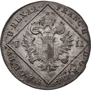 František II., 1792 - 1835, 7 Krejcar 1802 C, Praha, 4.377g, nep.exc., nep.hr.,