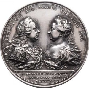 Marie Terezie a František Lotrinský, Wiedeman -pamětní medaile císařské rodiny 1759 (1914)