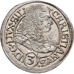 Lehnice-Břeh, Christian, 1639 - 1672, 3 Krejcar 1669 CB, Brettschneider, Sa.444 - opis
