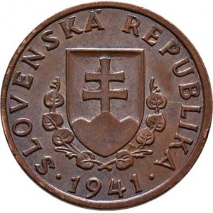 Slovenská republika, 1939 - 1945, 20 Haléř 1941 (CuZn), 2.039g, dr.hr., nep.rysky,