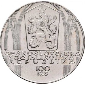 Československo 1961 - 1990, 100 Koruna 1980 - 650 let narození Petra Parléře,