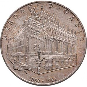 Československo 1961 - 1990, 100 Koruna 1983 - 100 let otevření Národního divadla,