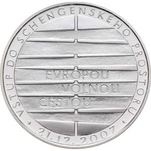 Česká republika, 1993 -, 200 Koruna 2008 - Vstup do Schengenského prostoru,