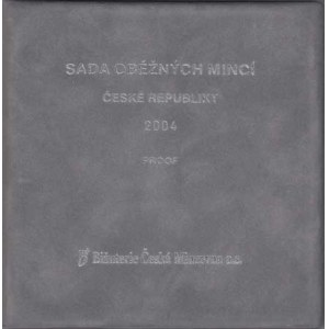 Česká republika, 1993 -, Sada oběhových mincí v původní etui - ročník 2004,