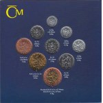 Česká republika, 1993 -, Sada oběhových mincí v původní etui - ročník 1997,