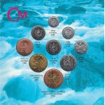 Česká republika, 1993 -, Sada oběhových mincí v původní etui - ročník 1998,