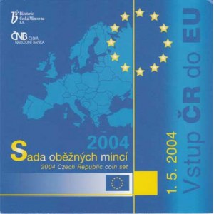 Česká republika, 1993 -, Sada oběhových mincí v původní etui - ročník 2004,