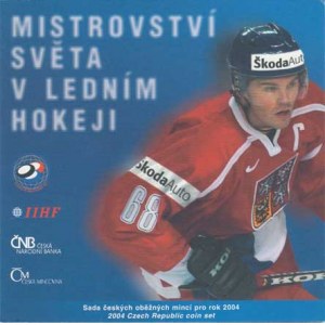 Česká republika, 1993 -, Sada oběhových mincí v původní etui - ročník 2004,