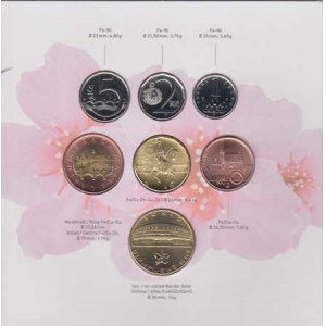 Česká republika, 1993 -, Sada oběhových mincí v původní etui - ročník 2020,
