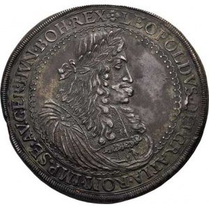 Leopold I., 1657 - 1705, 2 Tolar široký 1682 IAN, Štýrský Hradec-Nowak,