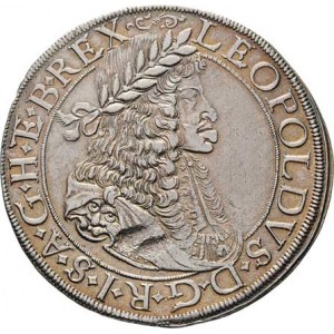 Leopold I., 1657 - 1705, Tolar 1670, Vídeň-Faber, Nech.1861, M-A.169, lví