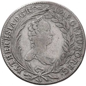 Marie Terezie, 1740 - 1780, 20 Krejcar 1765, Vídeň, N.30, M-A.266, 6.435g,