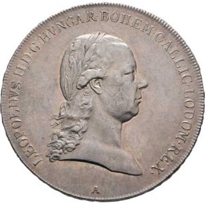 Leopold II., 1790 - 1792, Tolar 1790 A - konvenční královský, Vídeň, P.7,