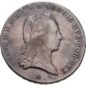 František II., 1792 - 1835, Tolar křížový 1794 H, Günzburg, 29.357g, nep.hr.,