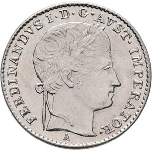 Ferdinand V., 1835 - 1848, 3 Krejcar 1836 A - FERDINANDVS, 1.683g, nep.hr.,
