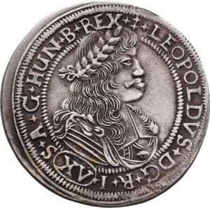 Leopold I., 1657 - 1705, XV Krejcar 1685 NB-PO, Nagybanya-Österreicher,