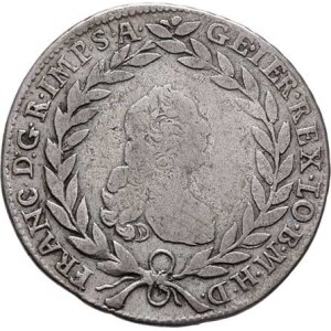 František I. Lotrinský, 1745 - 1765, 10 Krejcar 1765 KB, Kremnica, N.29, Husz.1810,