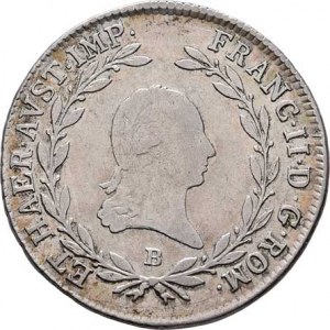 František II., 1792 - 1835, 20 Krejcar 1806 B - s říšskou korunou a tituly císaře