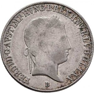 Ferdinand V., 1835 - 1848, 20 Krejcar 1843 B - s madonou, 6.643g, nep.hr.,