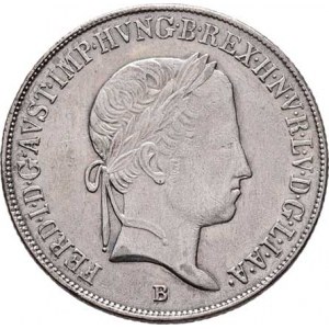Ferdinand V., 1835 - 1848, 20 Krejcar 1847 B - s madonou, 6.656g, mírně just.,