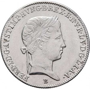Ferdinand V., 1835 - 1848, 10 Krejcar 1846 B, Kremnica, 3.933g, nep.rysky