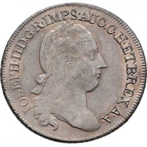 Josef II., 1780 - 1790, Lira 1786 LB, Milán, P.39, Cr.43, 5.841g, nedor.,