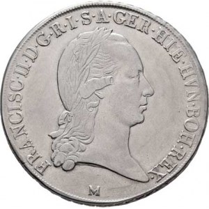František II., 1792 - 1835, Tolar křížový 1794 M, Milán, P.12, M-A.297, 29.375g,