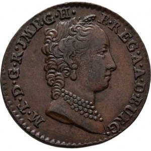 Marie Terezie, 1740 - 1780, Liard 1750, Bruggy, N.169, M-A.251, 3.559g, pěkná