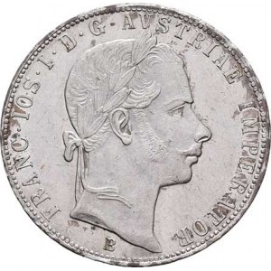 Rakouská a spolková měna, údobí let 1857 - 1892, Zlatník 1859 B - bez tečky za REX, 12.336g,