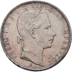 Rakouská a spolková měna, údobí let 1857 - 1892, Zlatník 1858 E - bez tečky za REX, 12.309g,