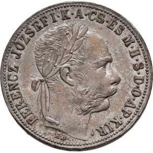 Rakouská a spolková měna, údobí let 1857 - 1892, Zlatník 1883 KB, 12.326g, nep.hr., nep.rysky, pěkn