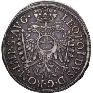 Augsburg, Leopold I., 1657 - 1705, Tolar 1694 - znak města v kartuši, zn.dvě podkovy,