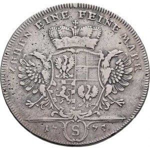 Branibory - Ansbach, Alexander, 1757 - 1791, Tolar konvenční 1775 G/S, KM.301, Dav.2011, 27.377g,