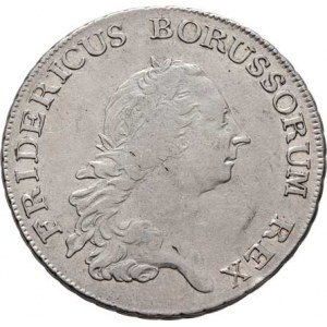 Prusko - král., Friedrich II., 1740 - 1786, Tolar 1765 A, Berlín, KM.306.1 (Ag750), 22.057g,