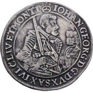 Sasko, Johann Georg I., 1611 - 1656, Tolar 1634, Drážďany-Hans Jakob, KM.132, Dav.7601,