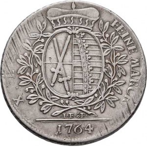 Sasko, Friedrich August III., 1763 - 1806, Tolar 1764 IFoF, Drážďany, KM.977.1 (Ag833), 27.872g,