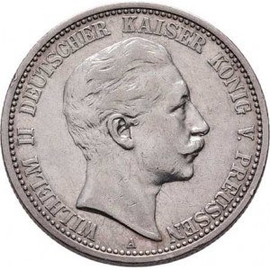 Prusko, Wilhelm II., 1888 - 1918, 2 Marka 1905 A, Berlín, KM.522 (Ag900), 11.021g,