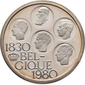 Belgie, Baudouin I., 1951 - 1991, 500 Frank 1980 - BELGIQUE - 150 let království,