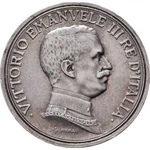Itálie, Viktor Emanuel III., 1900 - 1946, 2 Lira 1916 R, Řím, KM.55 (Ag835), 9.978g, nep.hr.,