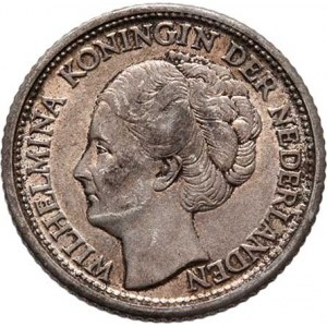 Curacao, Wilhelmina, 1890 - 1948, 1/4 Gulden 1944 D, Denver, KM.44 (Ag640), 3.521g,