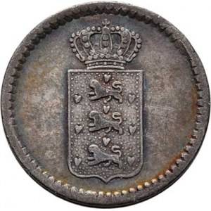 Dánská západní Indie, Christian VIII., 1839 - 1848, X Skilling 1845, KM.16 (Ag625), 2.422g, nep.hr.