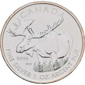 Kanada, Elizabeth II., 1952 -, 5 Dolar 2012 - los, KM.1241 (Ag999, 1 unce), 31.487g,