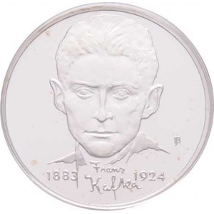 Bejvl Jaroslav, 1941 -, Franz Kafka - 80 let úmrtí 1924/2004 - poprsí čelně,