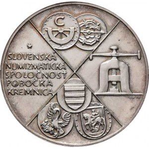 Peter Andrej, 1912 - 2003, SNS Kremnica - 650.výročí založení mincovny 1978 -