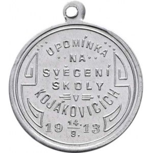 Kojákovice, Karnet-Kyselý - upomínka na svěcení školy 14.9.1913 -