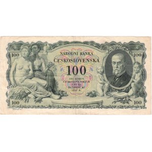 Československo - bankovky Národ. banky Československé, 100 Koruna 1931, sér. Kc, BHK.25b, He.25b1,