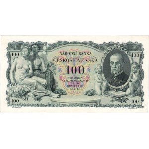 Československo - bankovky Národ. banky Československé, 100 Koruna 1931, série Ta, BHK.25b, He.25b1,