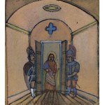 Nikifor Krynicki, Sceny z życia Chrystusa - dyptyk