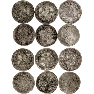 Austrian States 6 x 3 Kreuzer 1620 -1716